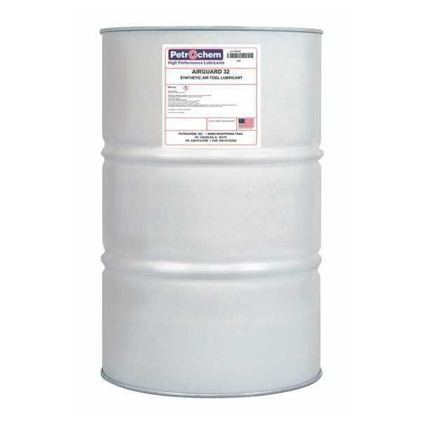 Air Tool Lubricant, PAO, 55 Gal., Drum