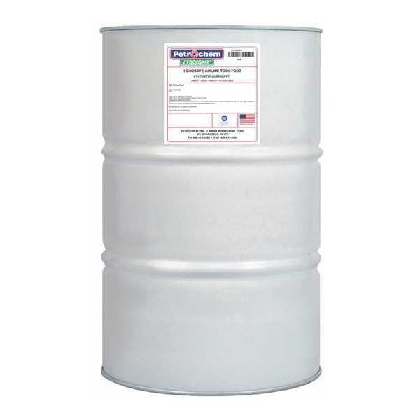 Air Tool Lubricant, PAO, 55 Gal., Drum
