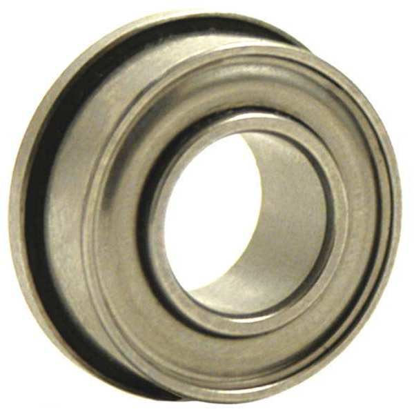 Ball Bearing, 0.1250in Dia, 51 lb, Flanged