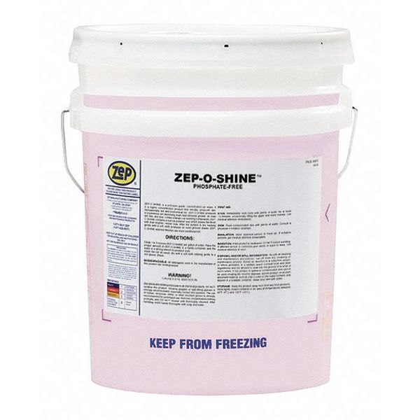 5 Gal. Concentrated Car Wash Pail, Translucent Pink, Liquid
