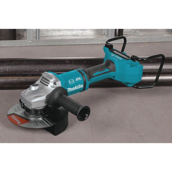 Angle Grinder, 36V DC, 7 in Wheel Dia.