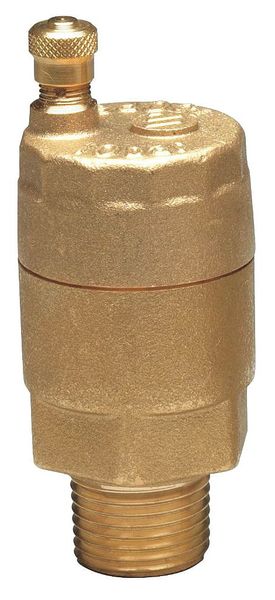 Automatic Air Vent Valve, 1 In, Brass