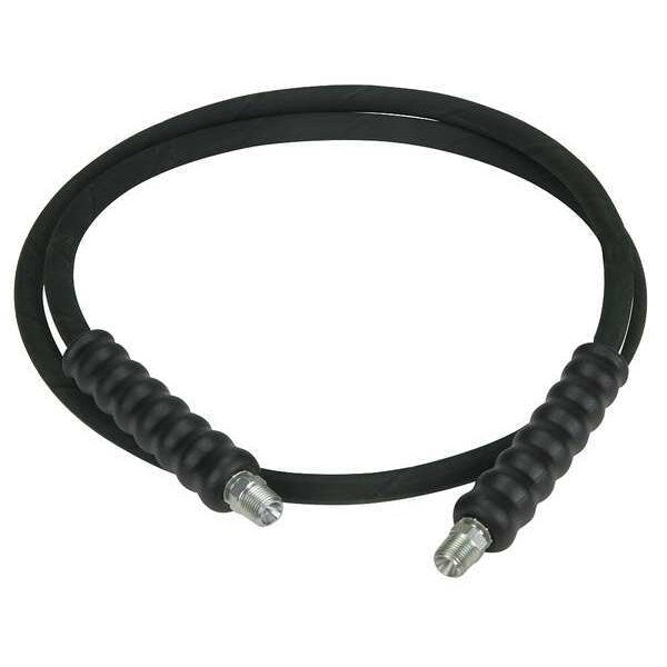 H9206S, 6 ft., Heavy-duty Rubber High Pressure Hydraulic Hose, .25 in. Internal Diameter