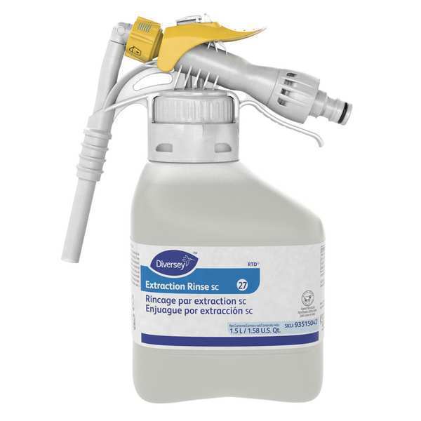 Carpet Extraction Rinse, 1.5L, Clear, PK2