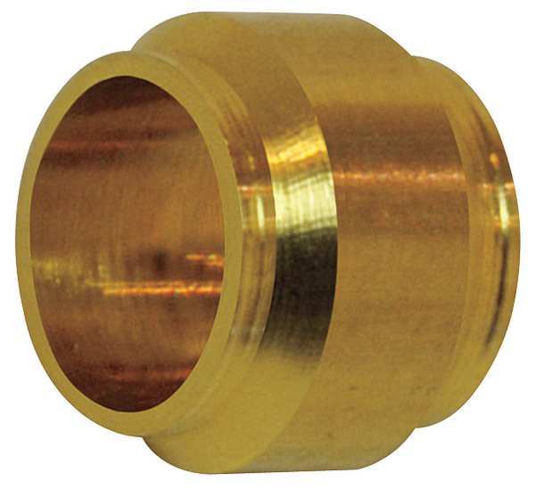 10mm Compression Brass Sleeve 50PK