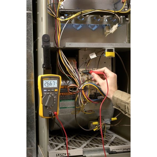 Digital Multimeter, 600 Max. AC Volts, 600 Max. DC Volts, 600 uA Max. AC Amps, 600 uA Max. DC Amps