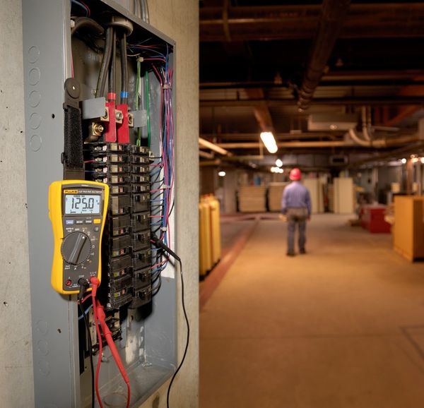 Digital Multimeter, 600 Max. AC Volts, 600 Max. DC Volts, 10 Max. AC Amps, 10 Max. DC Amps