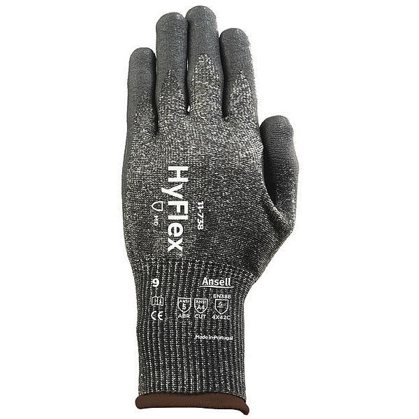 Cut Resistant Glove, VndPK, 6, Intercept, PR