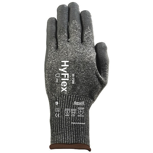 Cut Resistant Glove, VndPK, 8, Intercept, PR