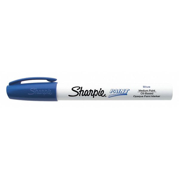 Paint Marker, Medium Point, Blue, PK12
