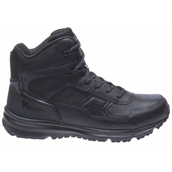 Tactical Boots, 14, M, Round, Black, Mens, PR