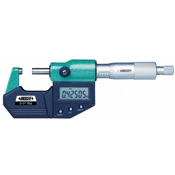 Electronic Outside Micrometer, 0 to 1