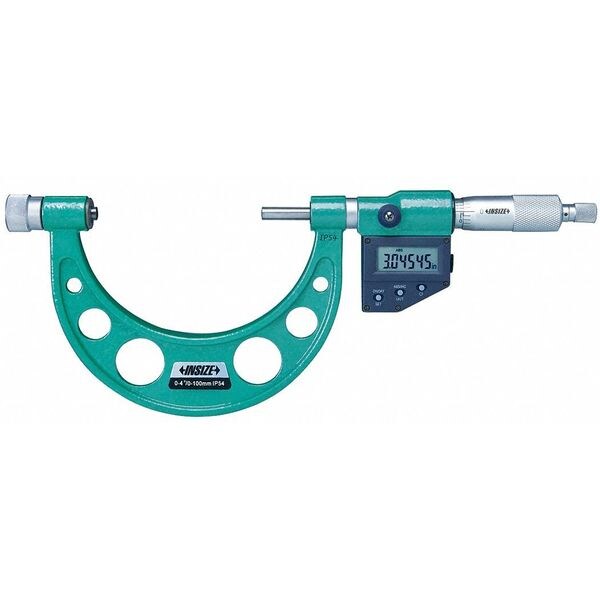 Electronic Outside Micrometer, 0 to 6