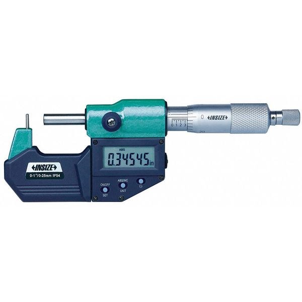 Electronic Outside Micrometer, 0 to 1
