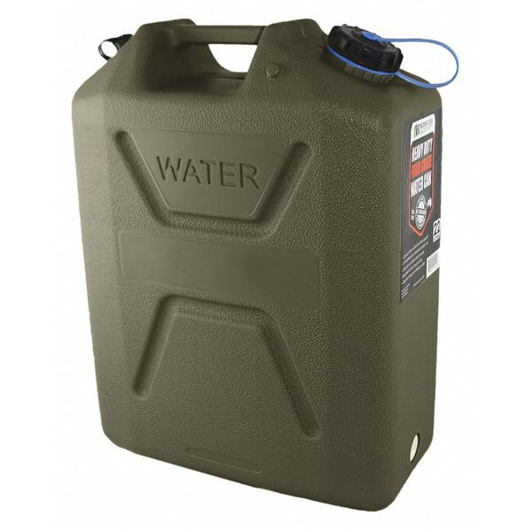 Water Container, 5 gal., Green, 18-1/4