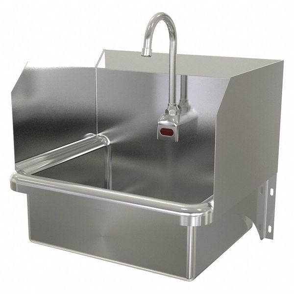 Hand Sink, Wall Mount, 16-1/2
