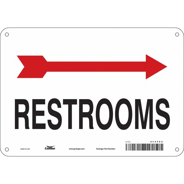 Restroom Sign, 10