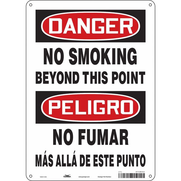 Safety Sign, 14 in H, 10