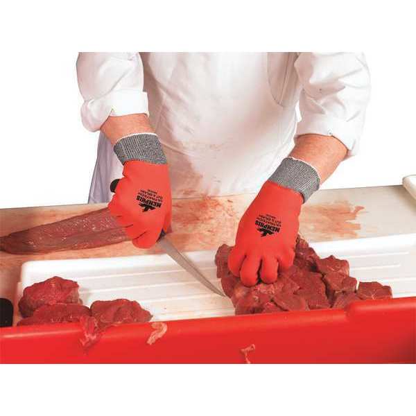 Cut Resistant Gloves, 3 Cut Level, Uncoated, S, 12PK