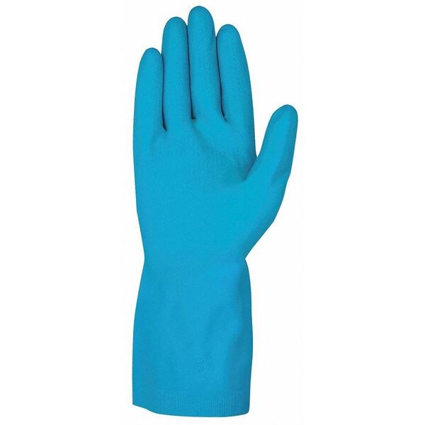 Coated Gloves, 2XL, Blue/Blk/Gray, PR