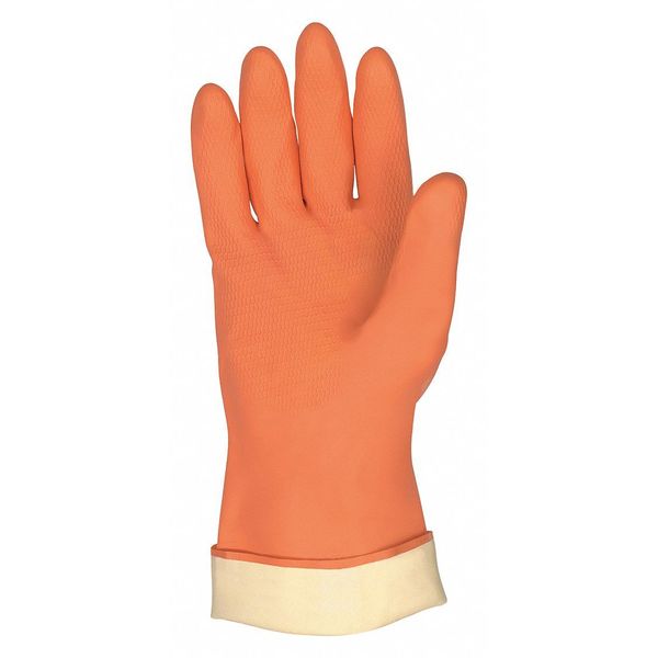 Cut Resistant Fingerless Coated Gloves, A3 Cut Level, PVC, S, 1 PR