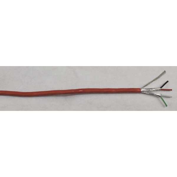 Multi-Conductor, 22 AWG, Red, 0.148 in.