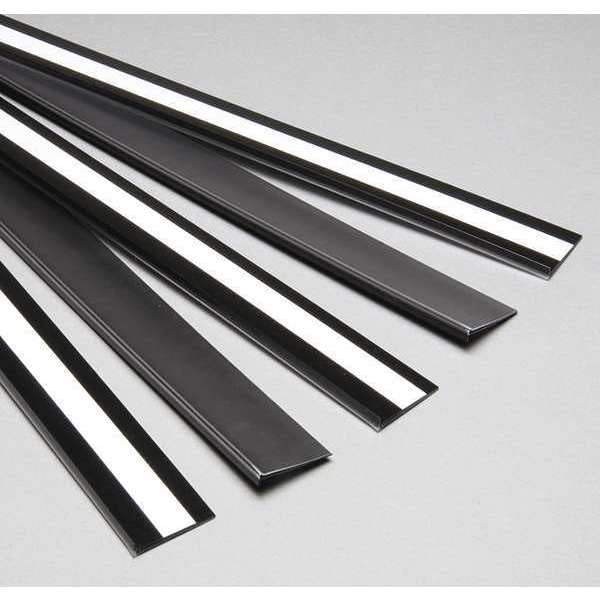 Label Holder, Self-Adhesive, 1-1/8 inH, PK9