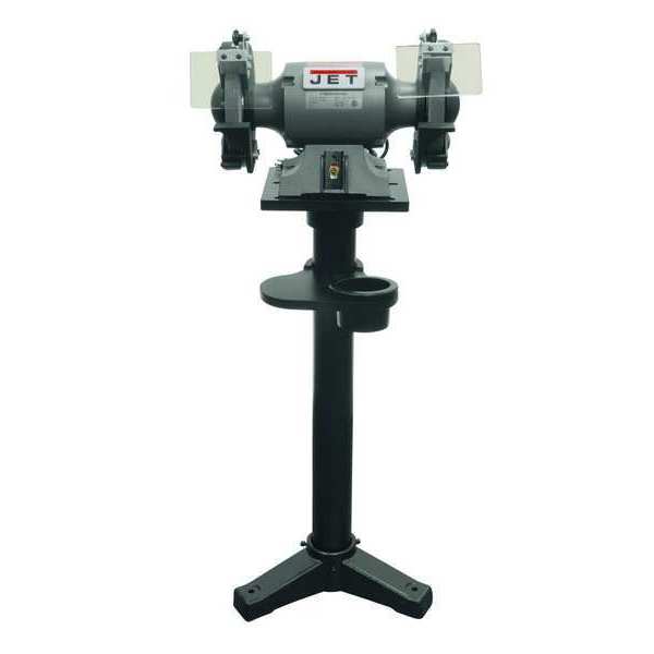 Bench Grinder, 8 in Max. Wheel Dia, 1 in Max. Wheel Thickness, 36/60 Grinding Wheel Grit