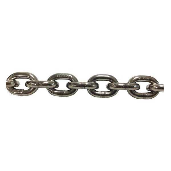 Chain, Trade Size 3/8 in, 316L SS