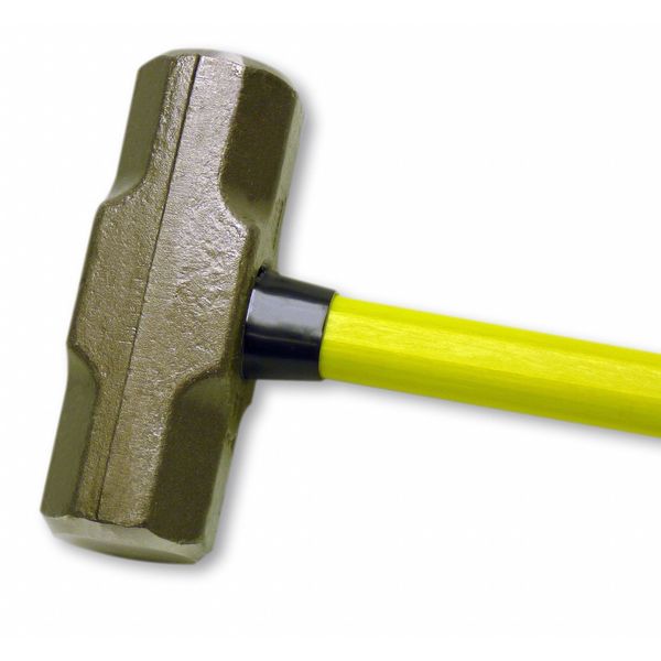 Sledge Hammer, Nonslip Grip, Head Wt 6lb