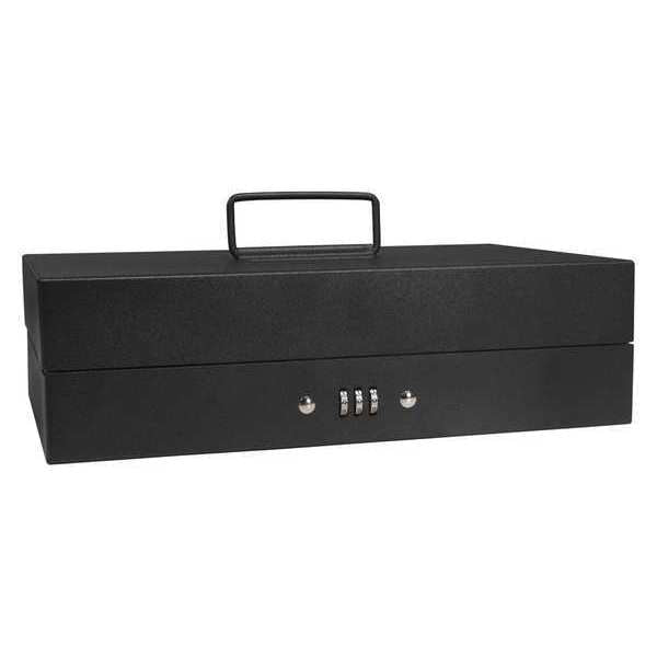 Cash Box, Compartments 10, 3 in. H