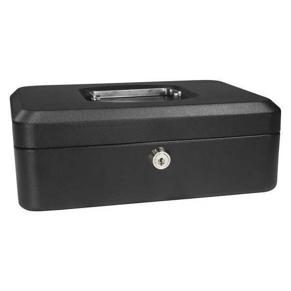 Cash Box, Compartments 3, 2-1/4 in. H
