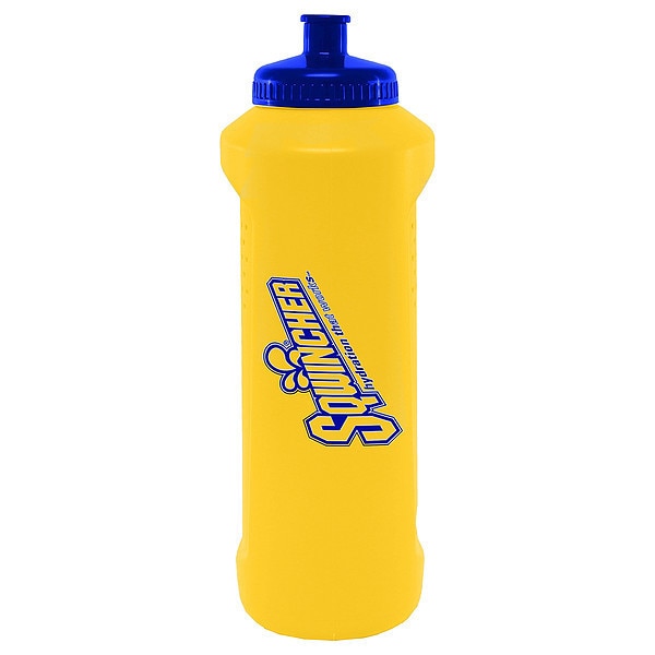 Hydration Bottle, 32 oz., Yellow