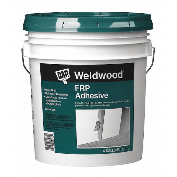 Construction Adhesive, FRP Series, Gray, 4 gal, Pail