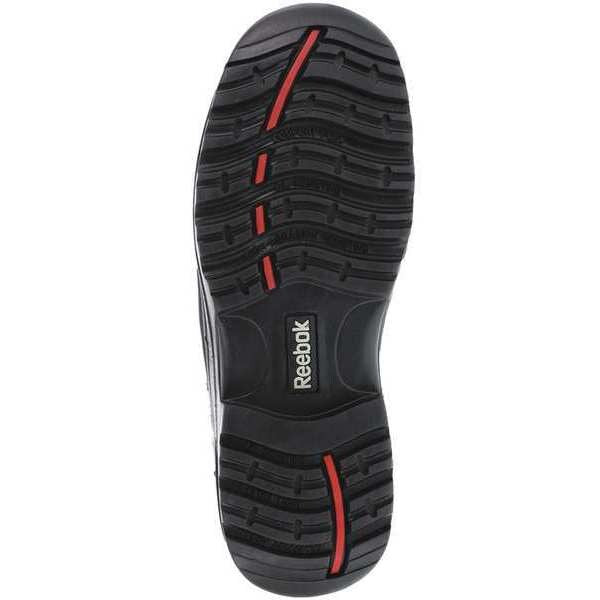 Work Boots, 7 Sz, W, Blk, 6 in. H, Womens, PR