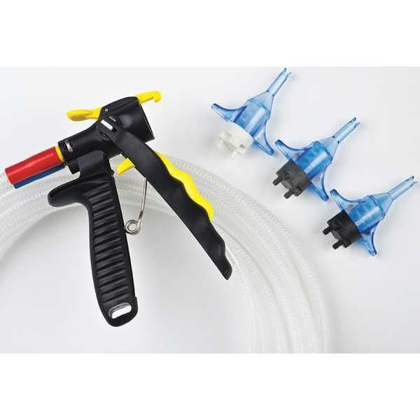 Insulation Spray Foam Sealant Kit, 42 lb, Two Cylinders, Cream, 2 Component