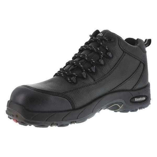 Work Boots, 11 Sz, Blk, Hiker Low, Mens, PR