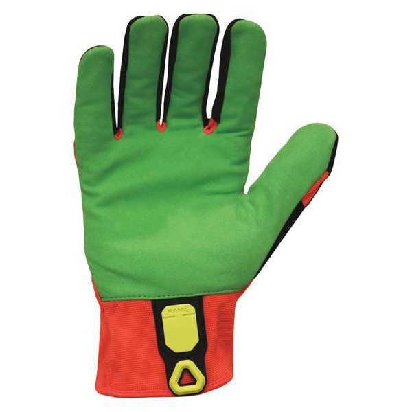 Impact Gloves, XL, Synthetic Leather, PR