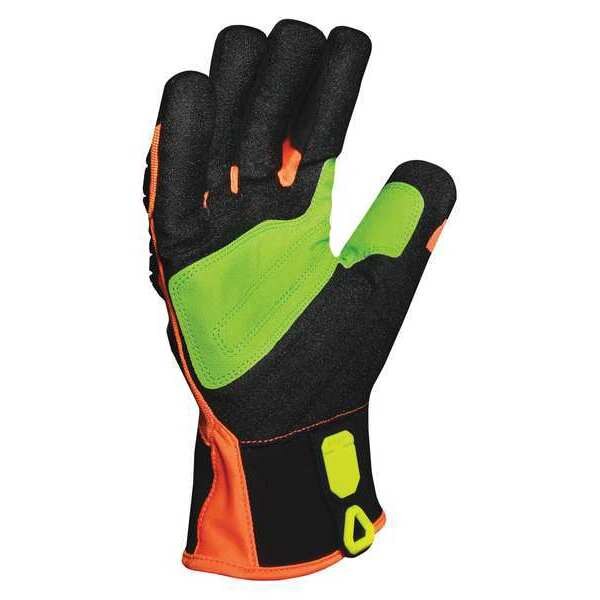 Impact Gloves, 2XL, Neoprene Palm, PR