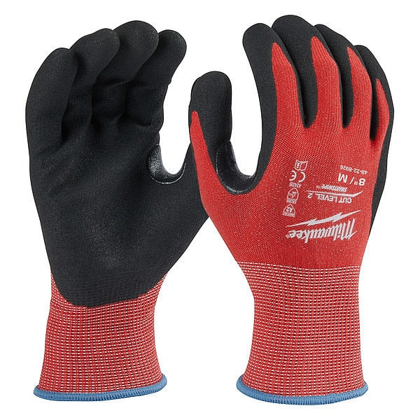 Level 2 Cut Resistant Nitrile Dipped Gloves - Medium