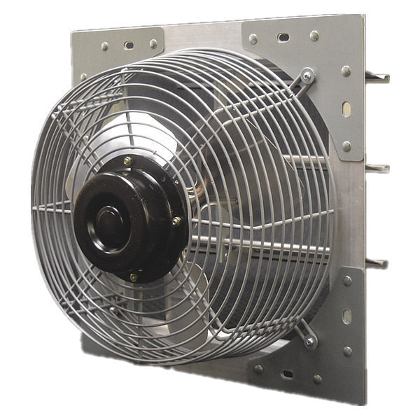 Shutter Mount Exhaust Fan, 12 in, Variable Speed, 28285 CFM