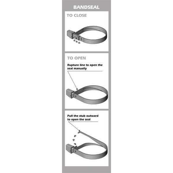 Fixed Length Truck Stamped Seals 8-1/2