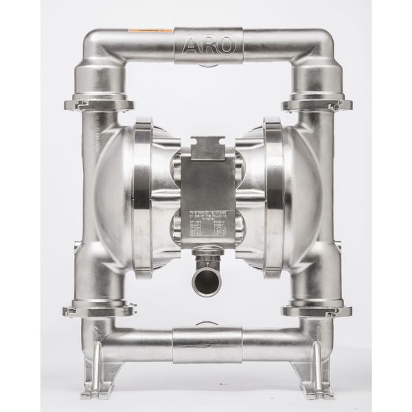 Double Diaphragm Pump, Stainless steel, Air Operated, Santoprene