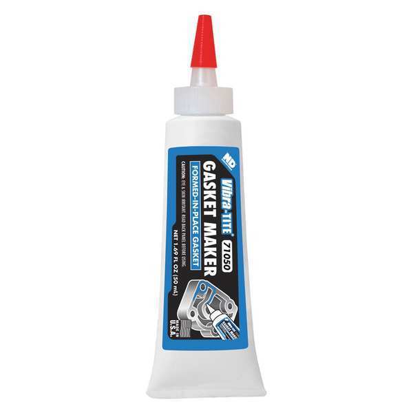 Anaerobic Gasket Sealant, 50 mL, Pink, Temp Range -65 to 400 Degrees F