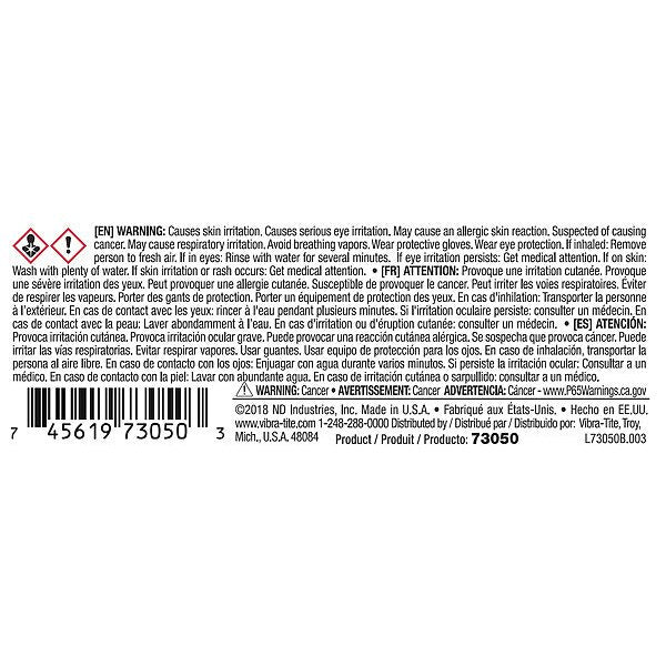 Anaerobic Gasket Sealant, 50 mL, Red, Temp Range -65 to 300 Degrees F