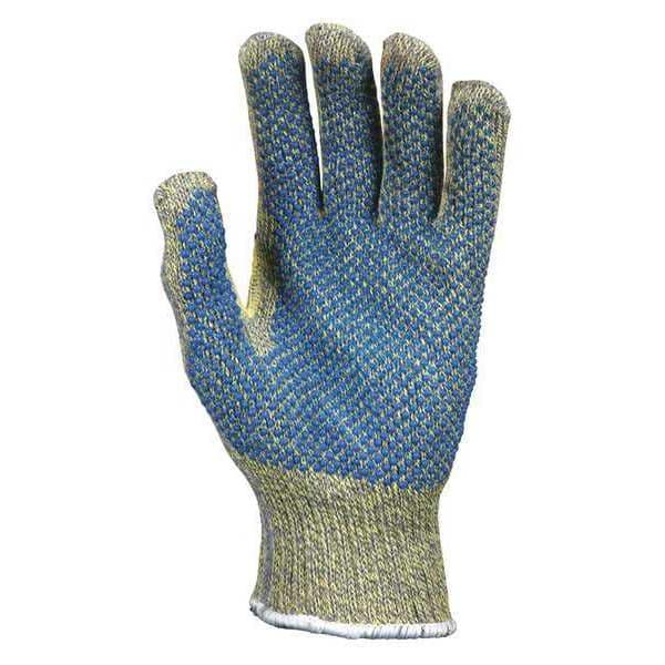 Cut Resistant Coated Gloves, A4 Cut Level, PVC, XL, 1 PR