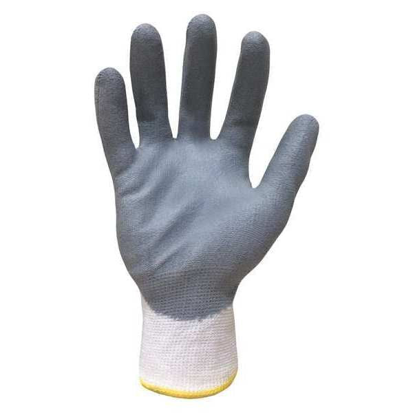 Cut Resistant Coated Gloves, A3 Cut Level, Nitrile, L, 1 PR
