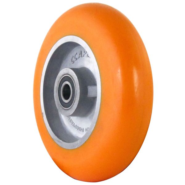 Caster Wheel, Polyurethane, 8 in., 1200 lb.