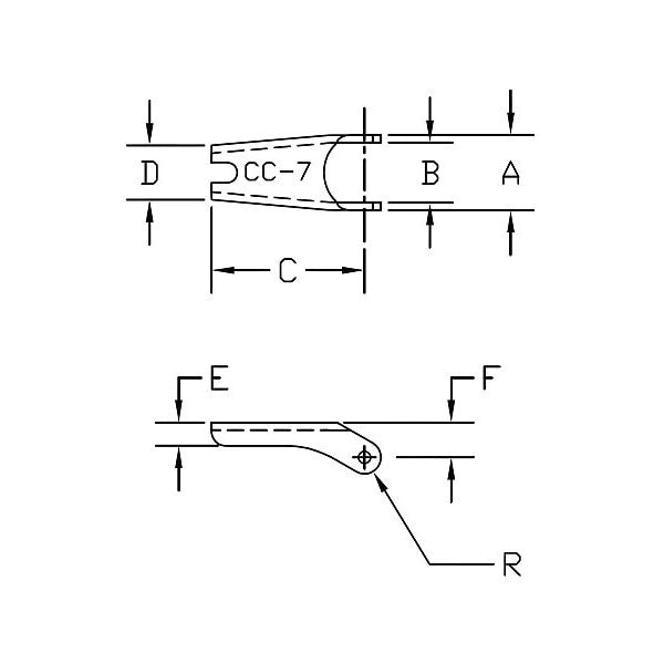 Replacement Latch for 1/2â Regular and Quik-AlloyÂ® Sling Hooks