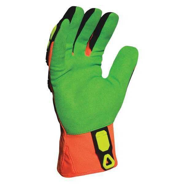 Impact Gloves, Slip On, 3XL, Gauntlet, PR